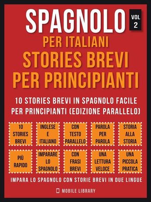 cover image of Spagnolo Per Italiani, Stories Brevi Per Principianti (Vol 2)